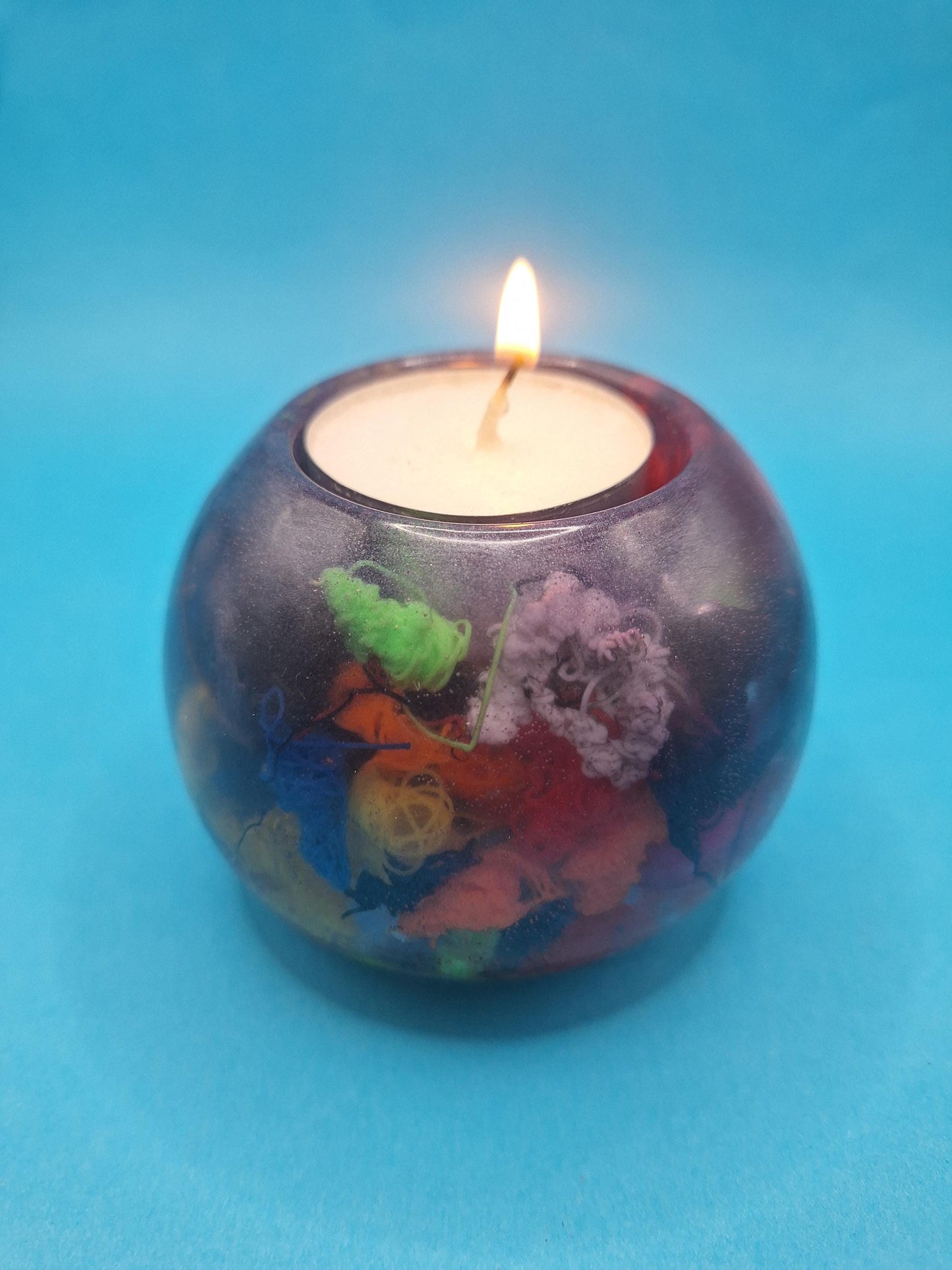 Unique 3D Filament Resin Tea light holder 2 Sizes - Unique 3D Printed Poop Filament Display Piece for Home Decor & Gifts. 1-of-a-kind.