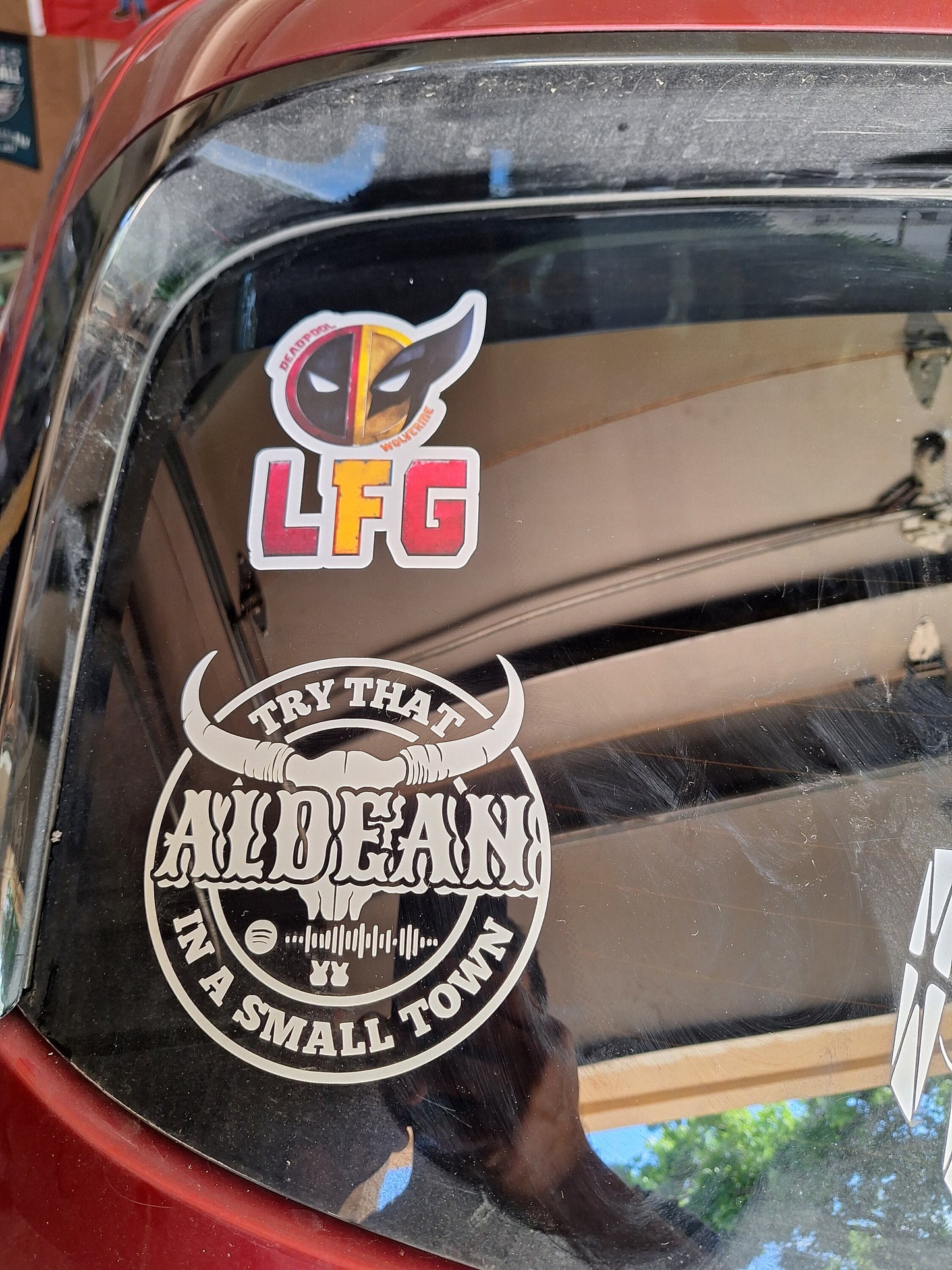 LFG Deadpool Wolverine UV Decal 3.5 x 5 inches