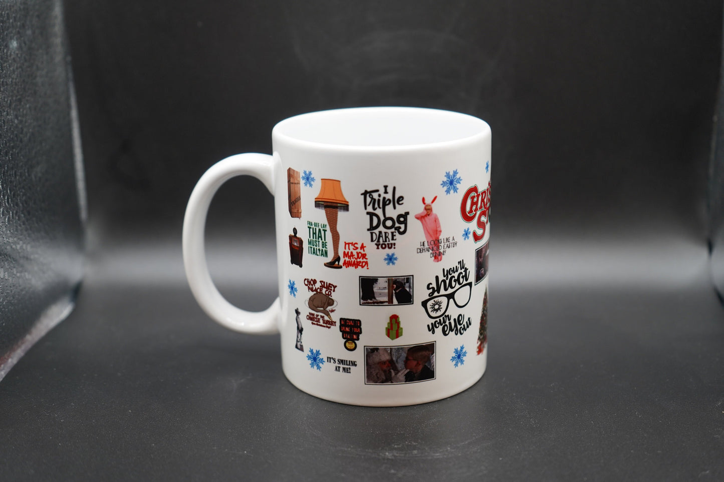 A Christmas Story 11oz Coffee Mug 100% Dishwasher and Microwave Safe Sublimation Ink