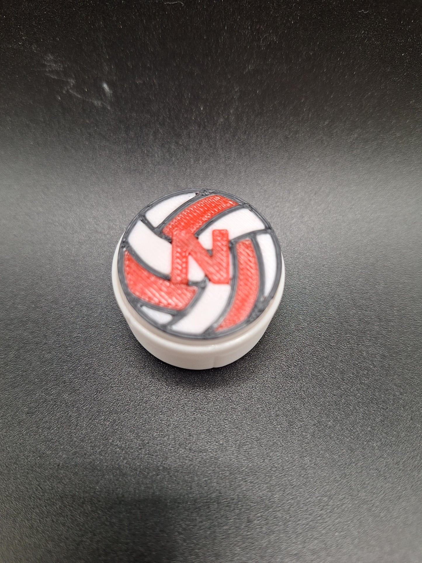 Nebraska Volleyball Fidget Clicker Toy - Stress Relief Sensory Fidget for Fans & Players