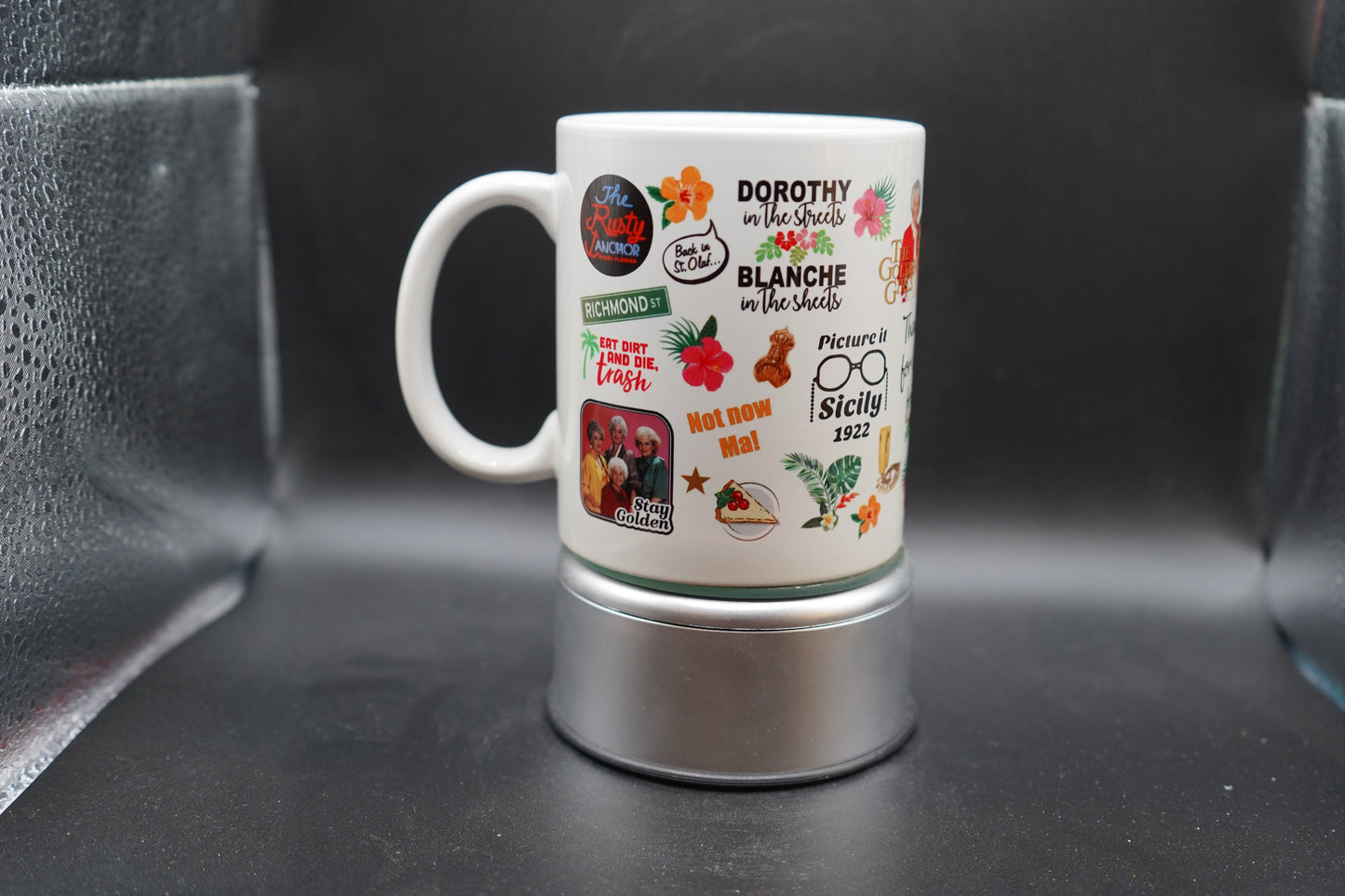 Golden Girls 11oz Coffee Mug 100% Dishwasher and Microwave Safe Sublimation Ink