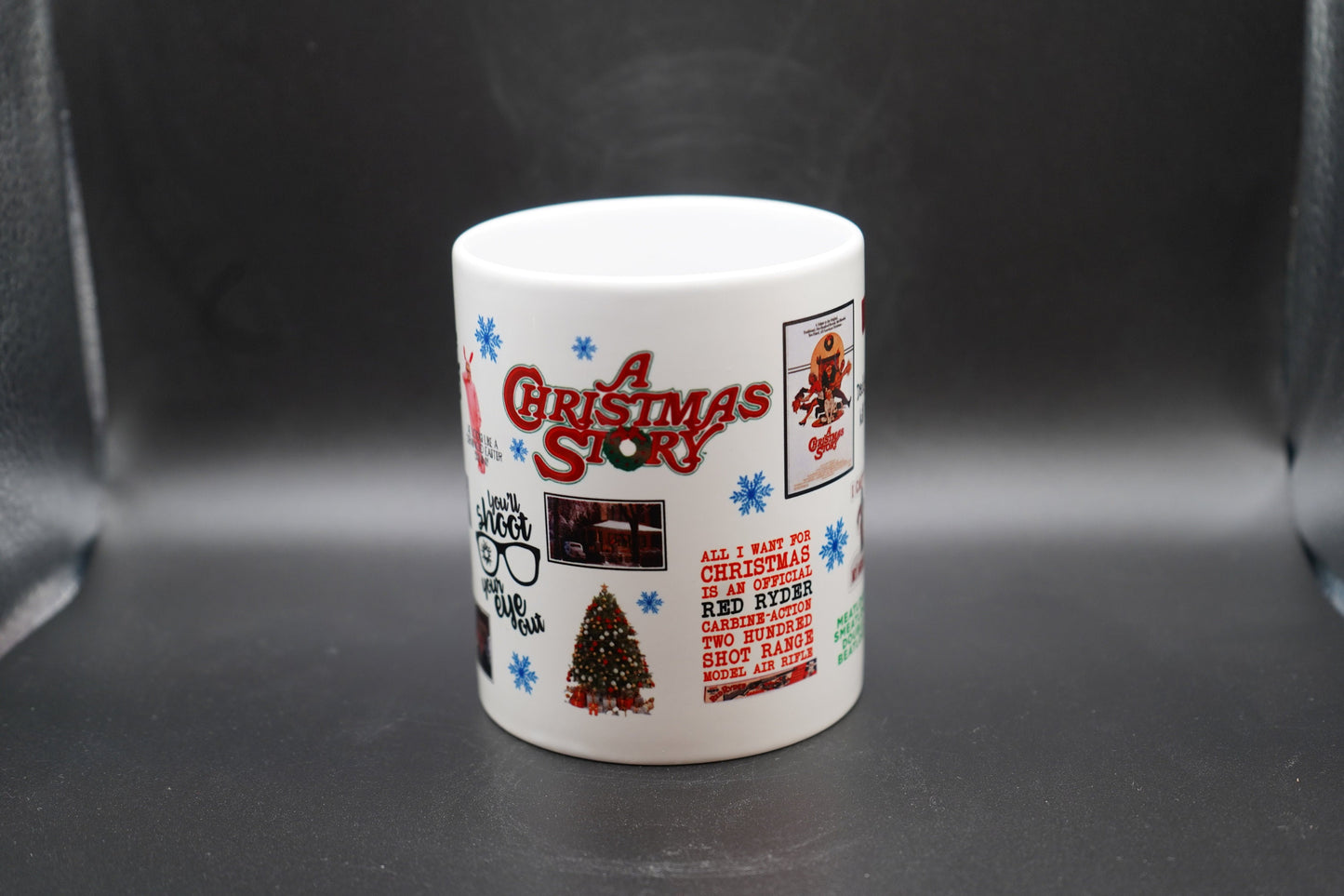 A Christmas Story 11oz Coffee Mug 100% Dishwasher and Microwave Safe Sublimation Ink