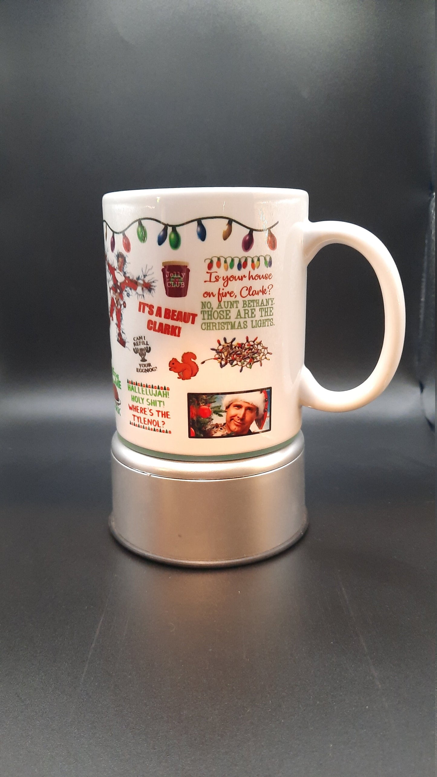 Griswold 11oz Coffee Mug Christmas Vacation 100% Dishwasher and Microwave Safe Sublimation Ink