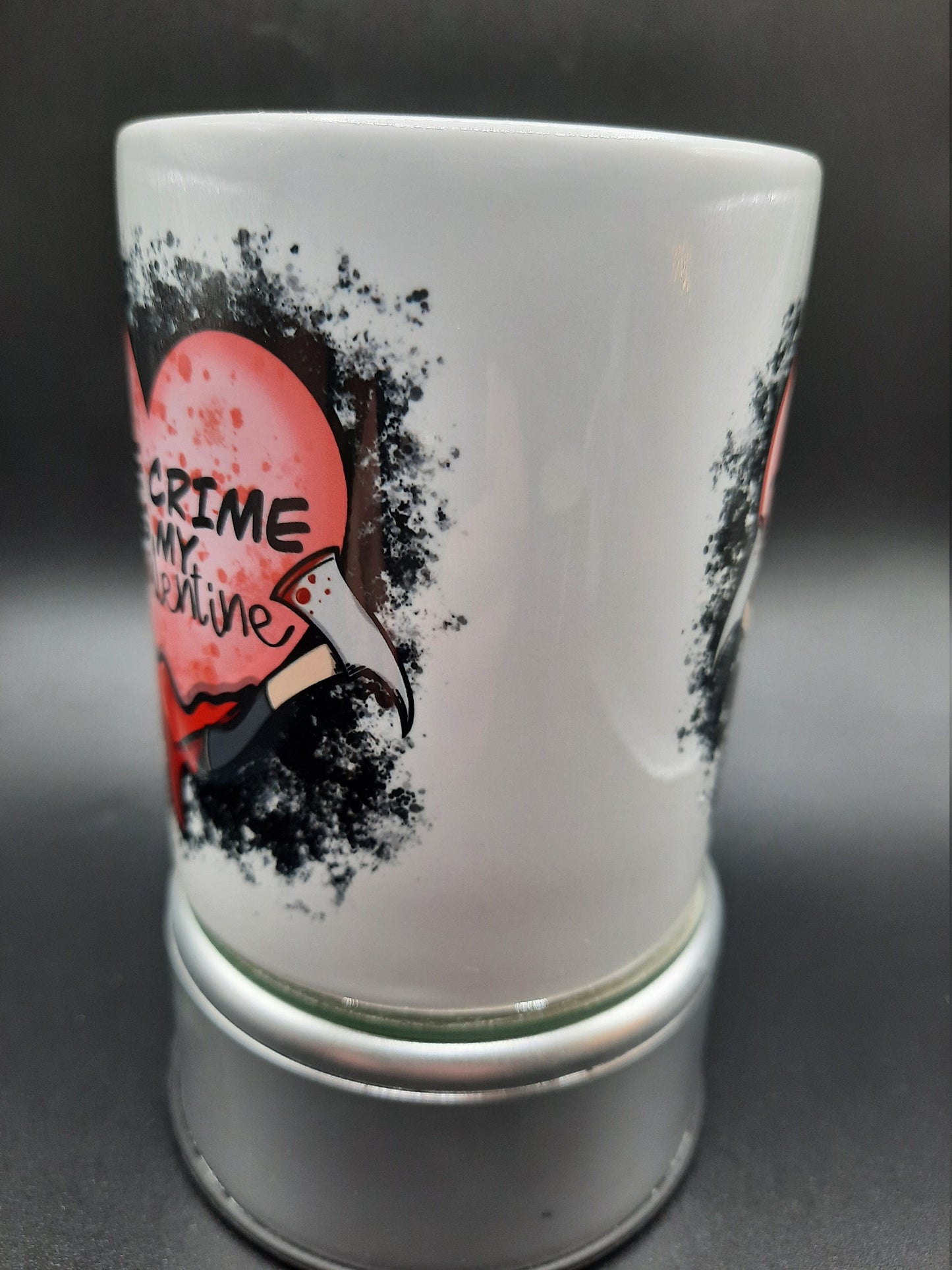 True Crime Valentine 11oz Coffee Mug 100% Dishwasher and Microwave Safe Sublimation Ink