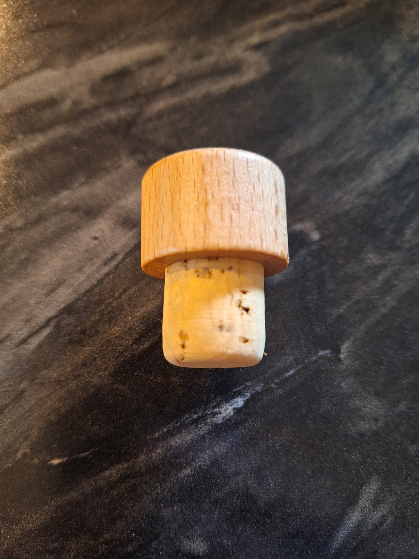 Nebraska Volleyball Black Huskers Cork Wine Stopper