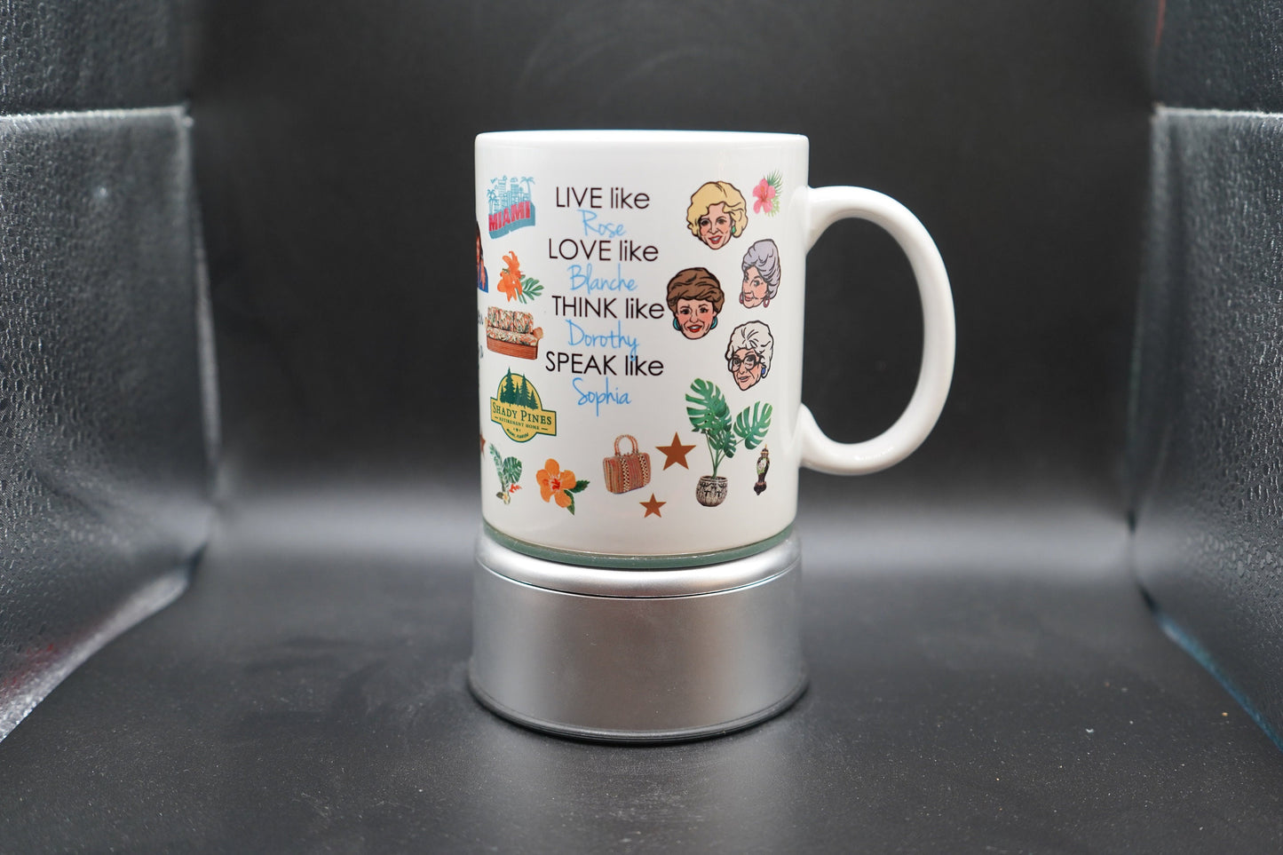 Golden Girls 11oz Coffee Mug 100% Dishwasher and Microwave Safe Sublimation Ink