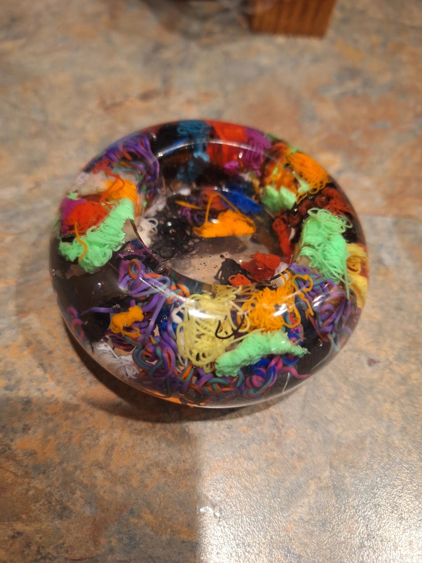 Unique 3D Filament Resin Tea light holder 2 Sizes - Unique 3D Printed Poop Filament Display Piece for Home Decor & Gifts. 1-of-a-kind.