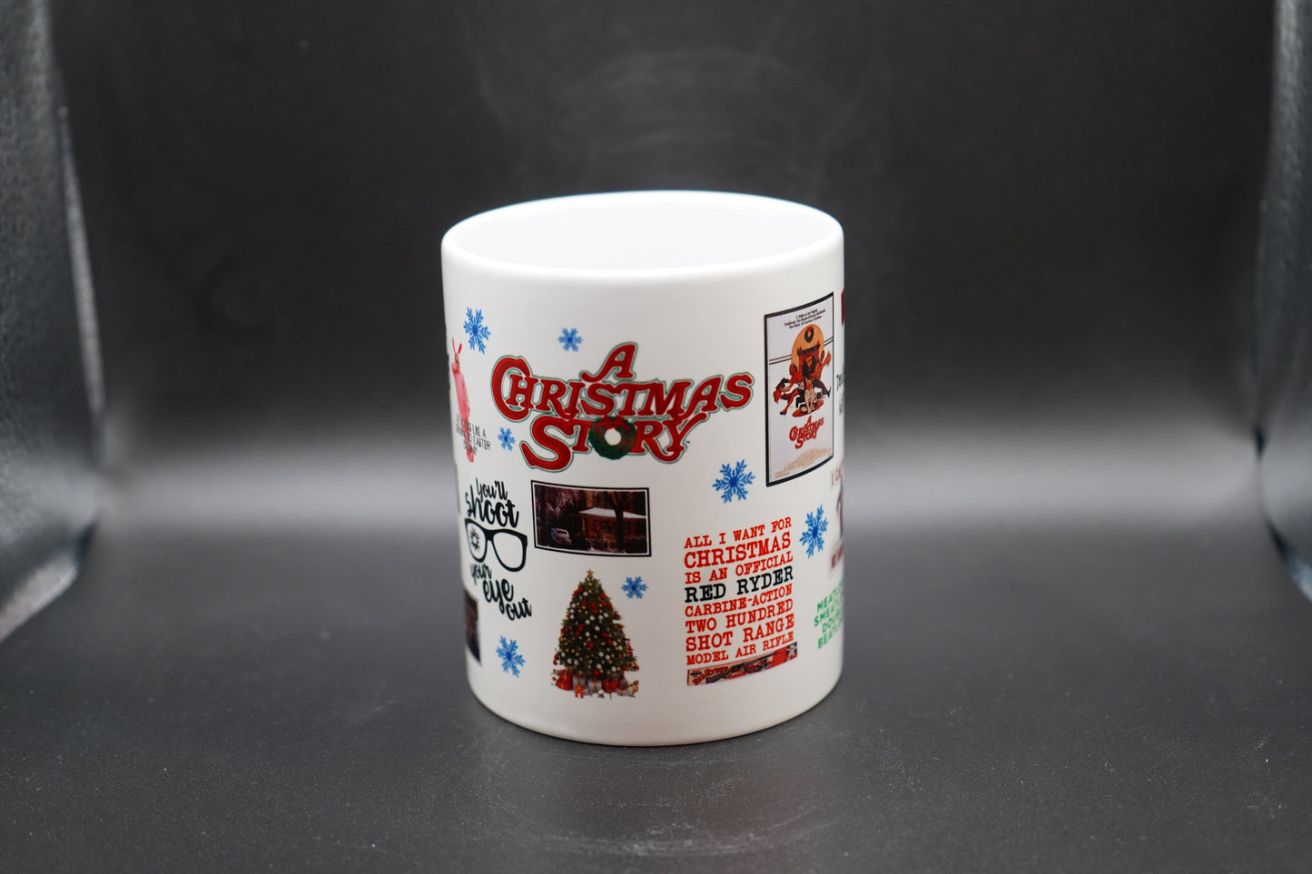 A Christmas Story 11oz Coffee Mug 100% Dishwasher and Microwave Safe Sublimation Ink