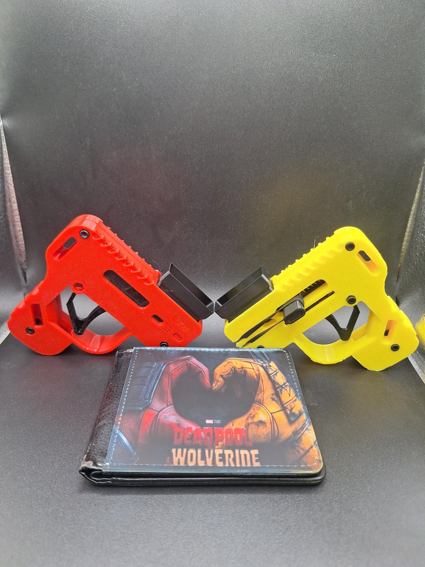 Superhero Themed Tic Tac Gun Toy with Super Powers - 3D Printed - Kids Action Gift & Party Favor