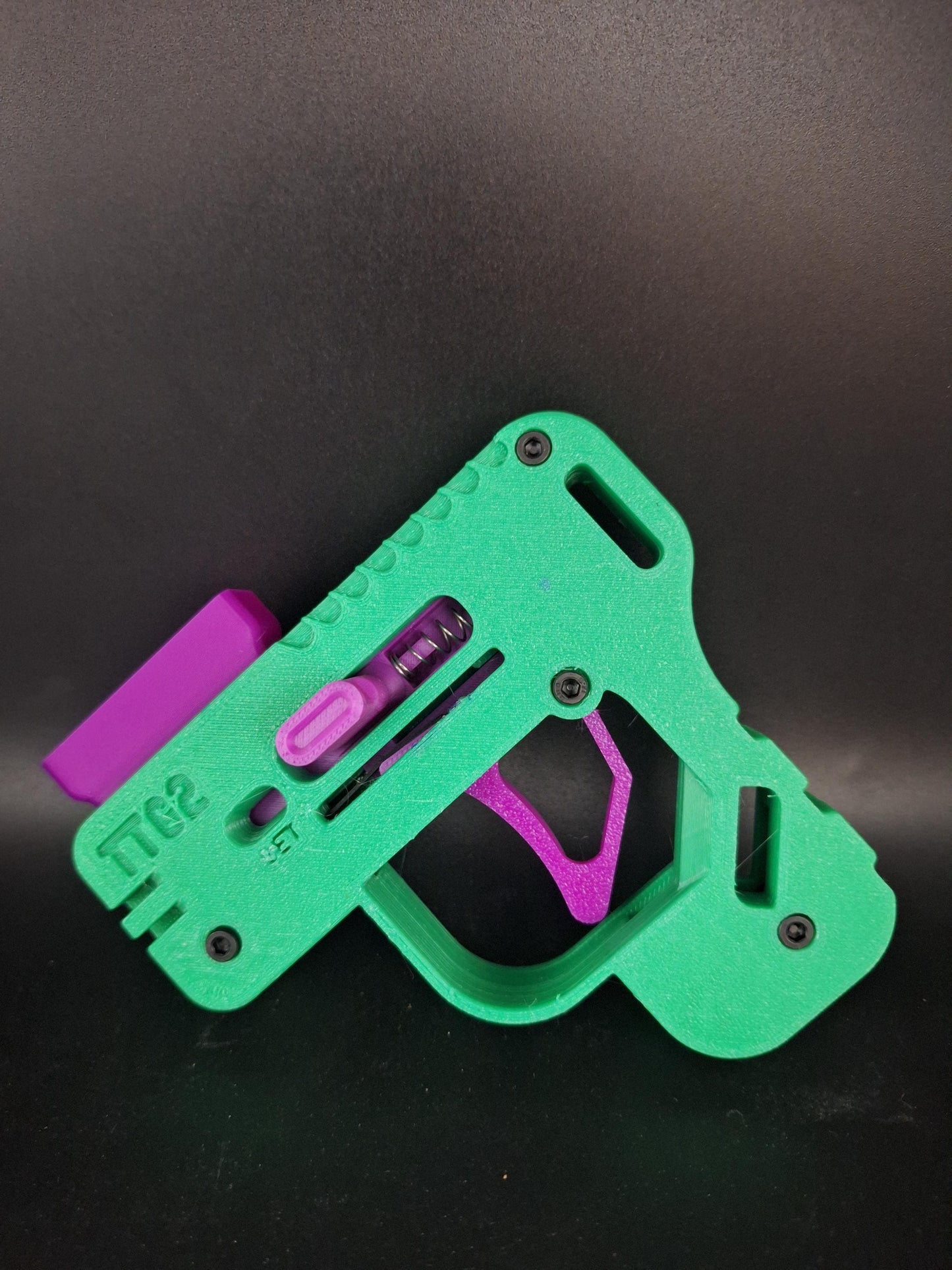 Superhero Themed Tic Tac Gun Toy with Super Powers - 3D Printed - Kids Action Gift & Party Favor