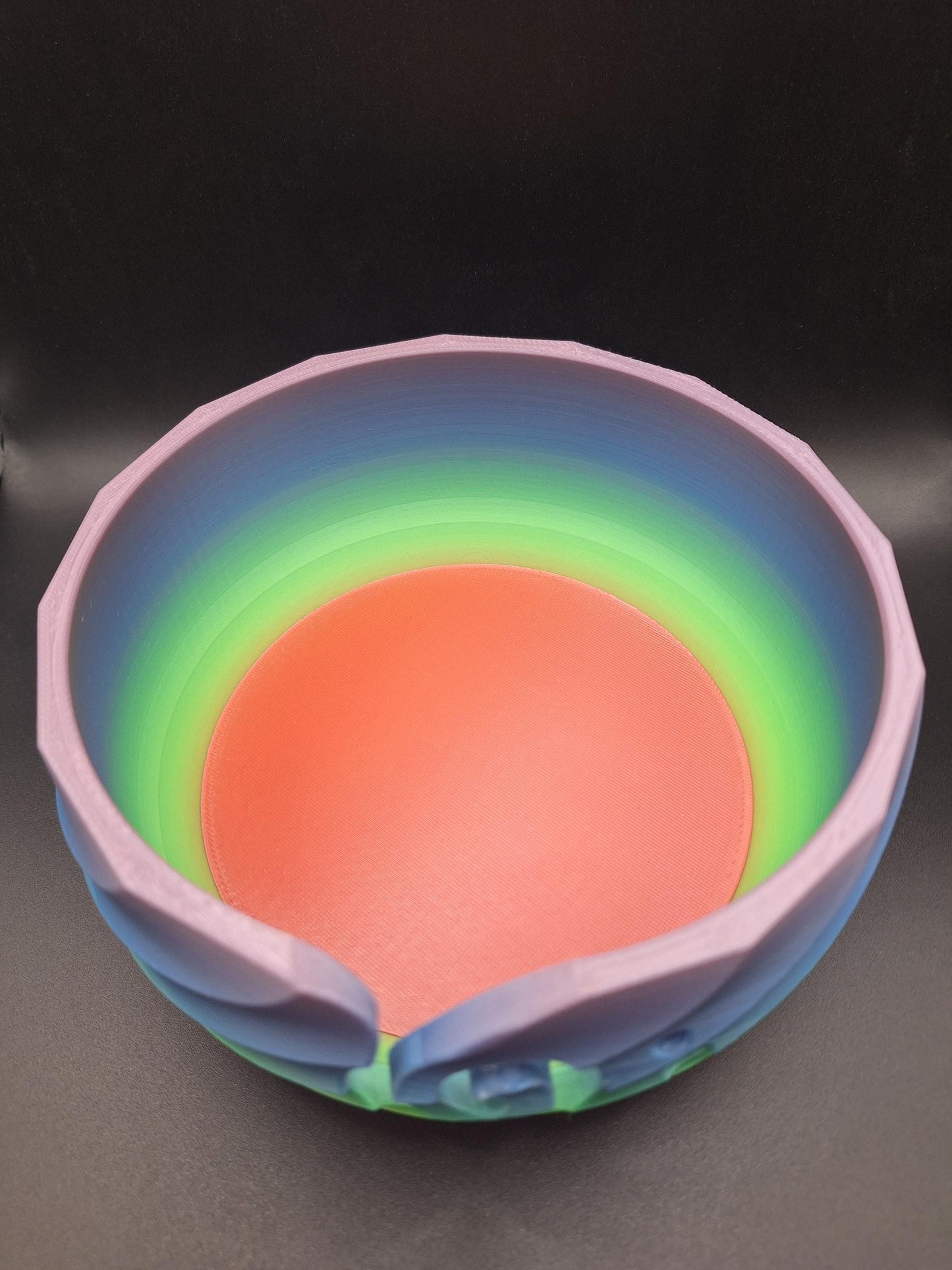 Yarn Bowl with hidden bottom to add weight- Knitting Bowl to Hold Yarn and Prevent Tangles, Perfect Gift for Knitters and Crocheters