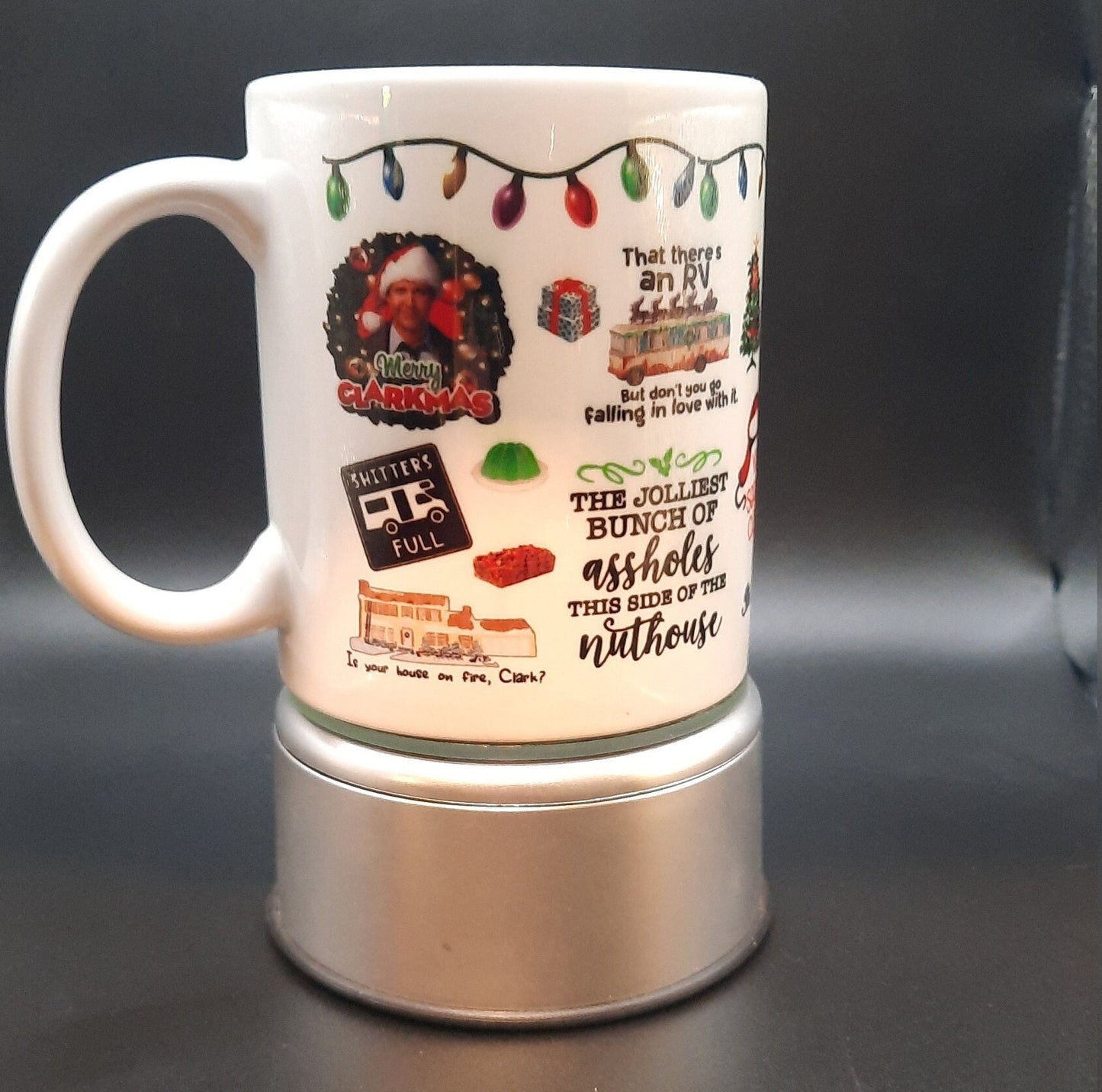 Griswold 11oz Coffee Mug Christmas Vacation 100% Dishwasher and Microwave Safe Sublimation Ink