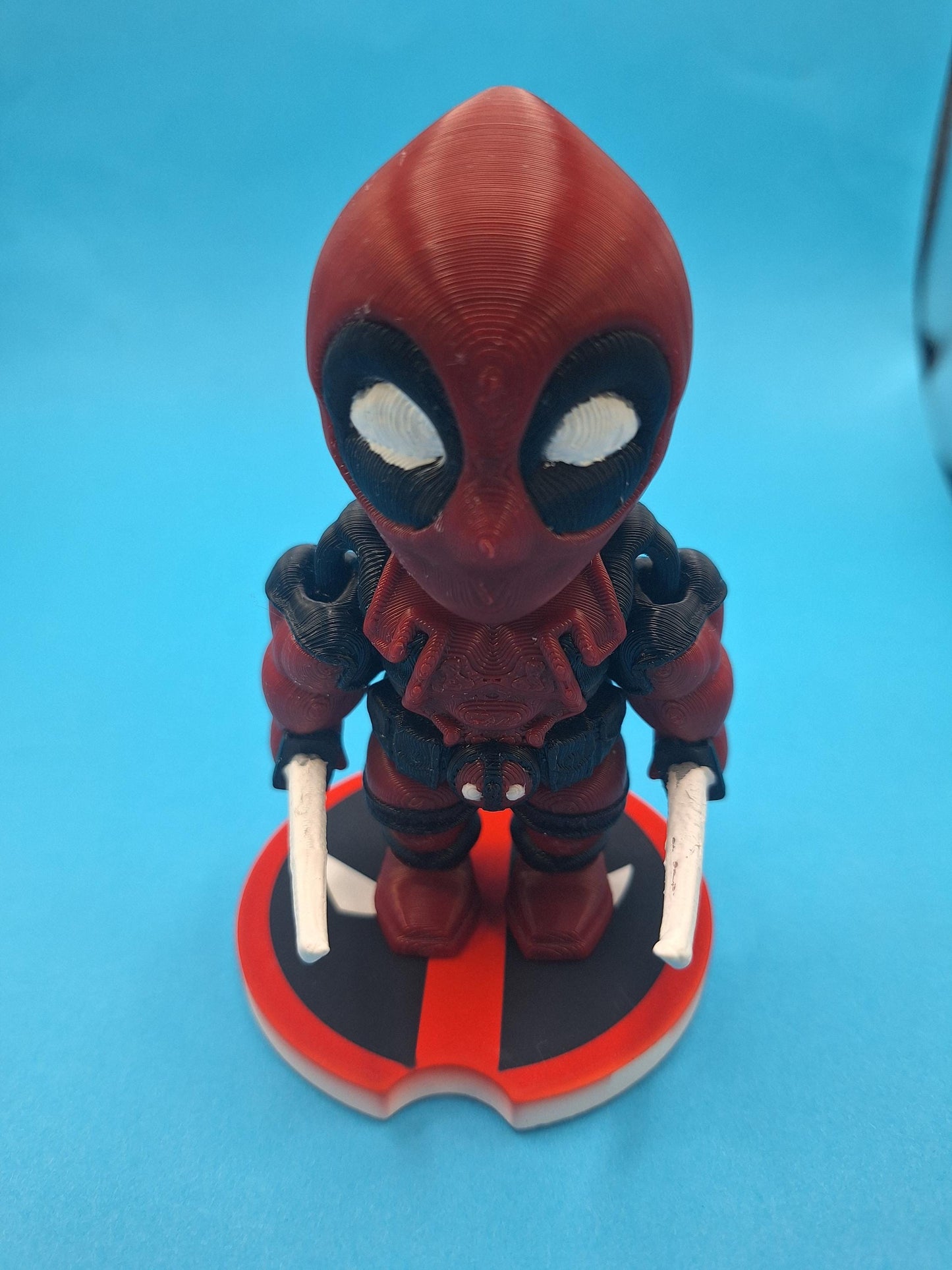 Deadpool Flexi with Magnet and Car Coaster Set - Marvel Car Accessory, Cup Holder Protector, Gift for Deadpool Fans