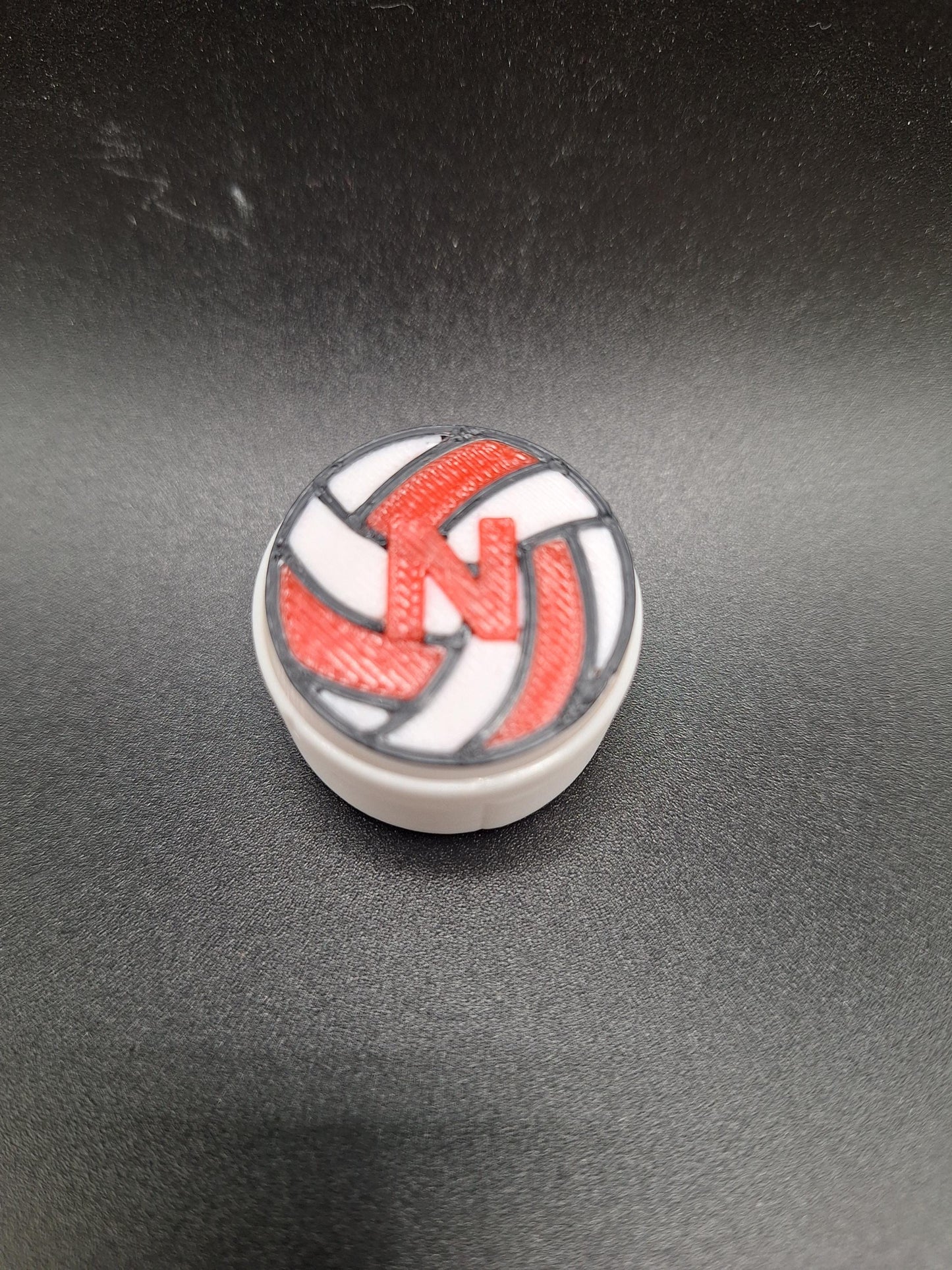 Nebraska Volleyball Fidget Clicker Toy - Stress Relief Sensory Fidget for Fans & Players