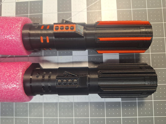 Sith Lightsaber Pool Noodle Foam Sword Handle; Cosplay Prop Toy for Star Wars Costume Party Gift