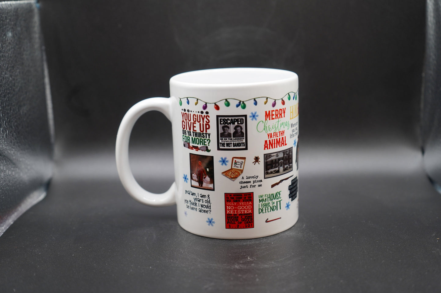 Home Alone 11oz Coffee Mug 100% Dishwasher and Microwave Safe Sublimation Ink