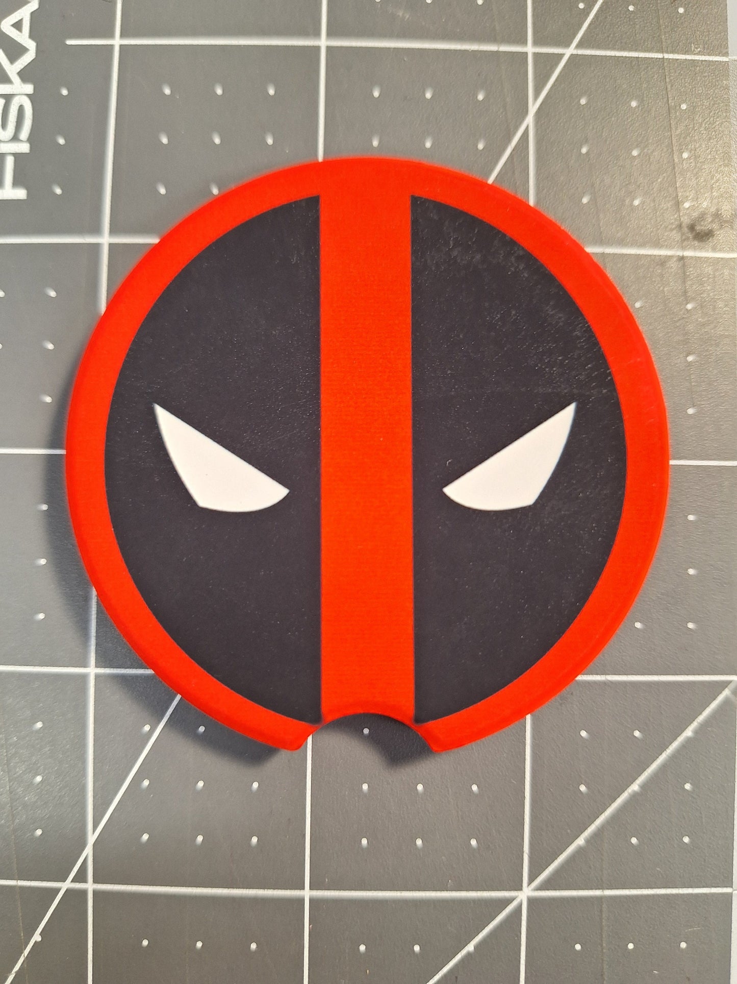 Deadpool Wolverine Car Coasters, 2-PK Ceramic Coasters with Cork Backing, Unique Gift for Marvel Fans  Car Accessories