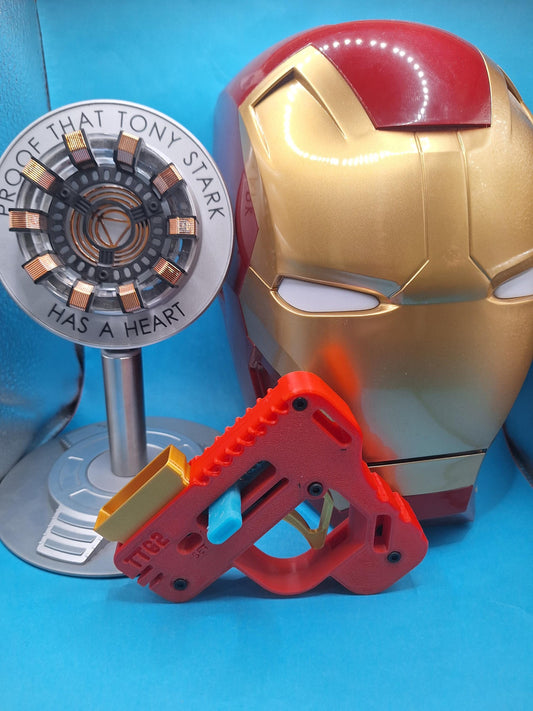 Superhero Themed Tic Tac Gun Toy with Super Powers - 3D Printed - Kids Action Gift & Party Favor
