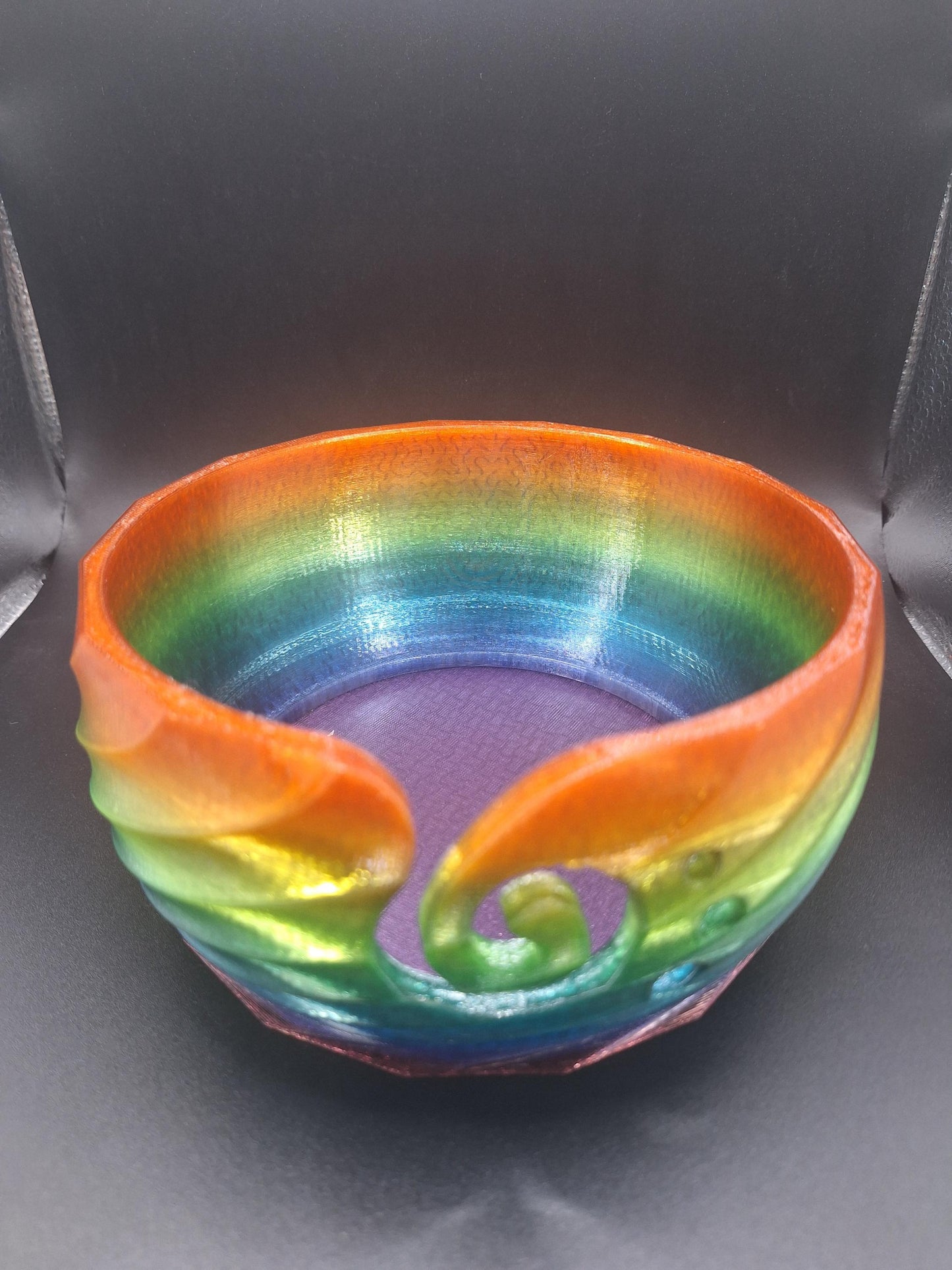 Yarn Bowl with hidden bottom to add weight- Knitting Bowl to Hold Yarn and Prevent Tangles, Perfect Gift for Knitters and Crocheters