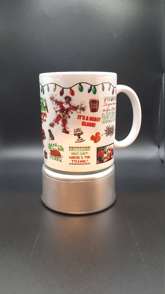Griswold 11oz Coffee Mug Christmas Vacation 100% Dishwasher and Microwave Safe Sublimation Ink