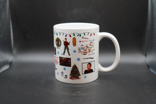 Home Alone 11oz Coffee Mug 100% Dishwasher and Microwave Safe Sublimation Ink