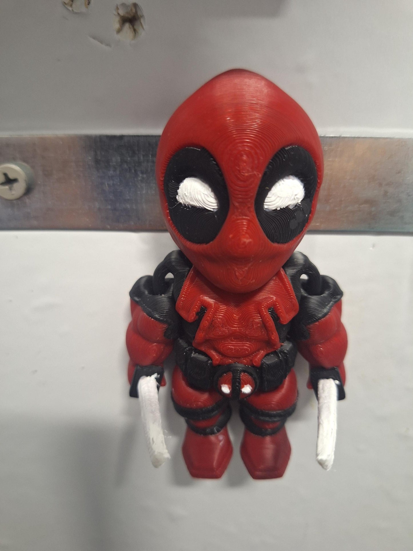 Deadpool Flexi with Magnet and Car Coaster Set - Marvel Car Accessory, Cup Holder Protector, Gift for Deadpool Fans